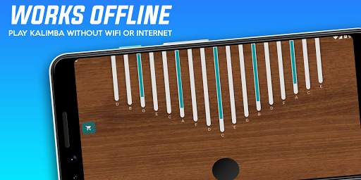 Kalimba Player Offline - 17 Key Musical Instrument screenshot 3