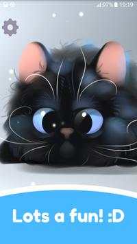 Fluffy Meow Live Wallpaper screenshot 1