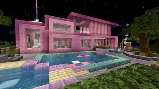 Pink House For Minecraft screenshot 4