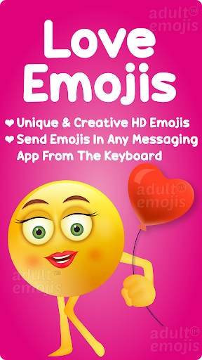 Love Emoji Sticker Keyboard screenshot 1