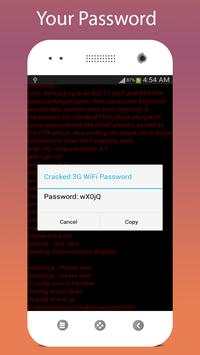 3G WiFi Password Hacker Prank screenshot 4