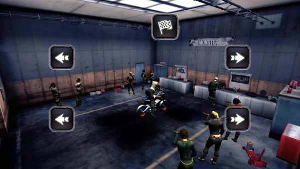 Motorcycle game screenshot 1