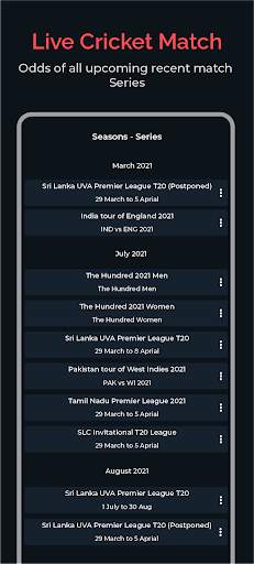 Live Cricket Match & Cricket Score: Live Score screenshot 5