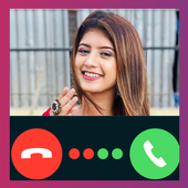 Arishfa Khan Video Call Fake Prank icon