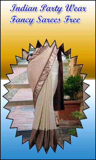 Indian Party Wear Fancy Sarees Free screenshot 3