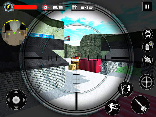 anti-အကြမ်းဖက်မှုတန်ပြန်တပ်ဖွဲ့ - အထူးဂွန် Strike screenshot 13
