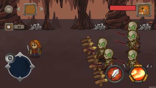 Zombie And Barbarian: Clans War screenshot 6