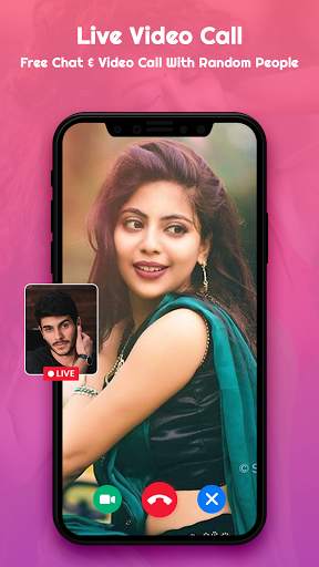 Live Random Video Call |  Free Live Video Chat स्क्रीनशॉट 1