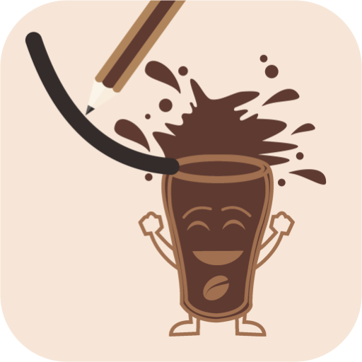 Happy Coffee Glass icon
