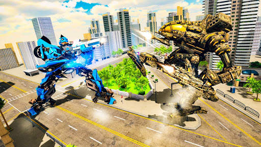 Ultimate Robot Car transforming game स्क्रीनशॉट 2