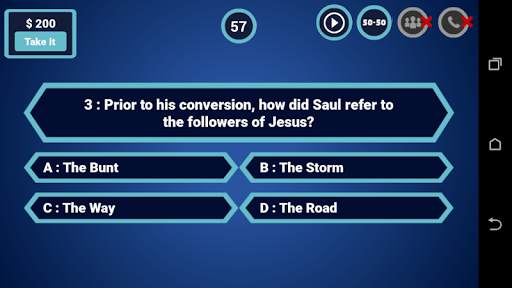Bible Trivia Quiz Game - Biblical Quiz screenshot 3