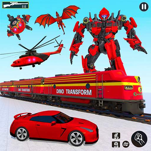 Dino Robot Transform Car Games 1.21