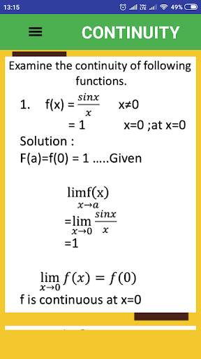 Limits And Continuity (Basic Concepts Booster) screenshot 6