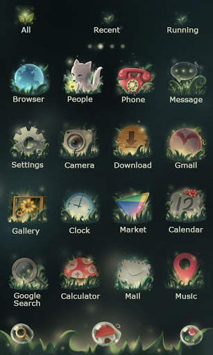 The fox GO Launcher Theme screenshot 2