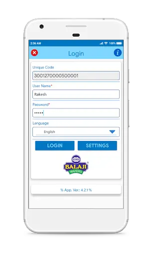 Balaji - SFA screenshot 2