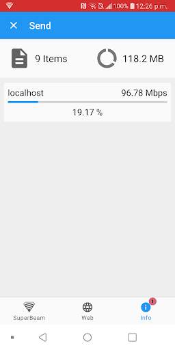 SuperBeam | WiFi Direct Share screenshot 6