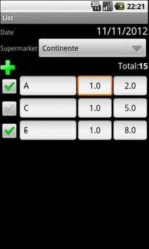 Mobile Shopping List screenshot 5