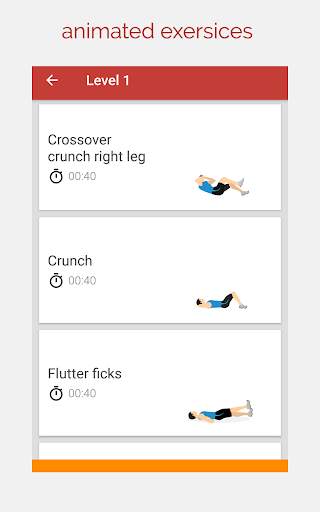 ABS Workout - Belly workout, ABS in 30 days screenshot 9