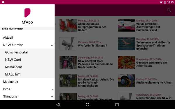 M'App - NEW Mitarbeiter App screenshot 9