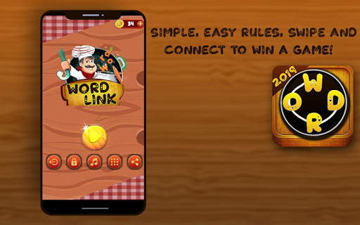 Word Link Addictive Game - Word Search Puzzle Game screenshot 1