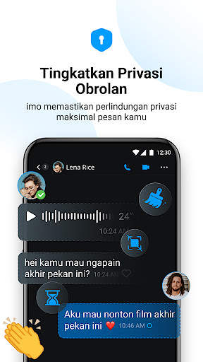 imo video dan ngobrol screenshot 6
