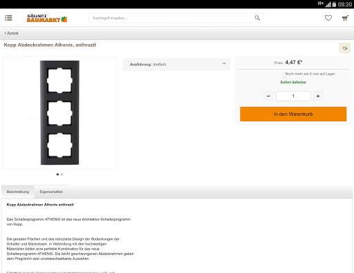 Baumarkt Göllnitz Shop screenshot 6