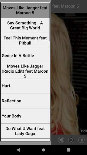 Cristina Aguilera Best Music(Offline) & Ringstones screenshot 3