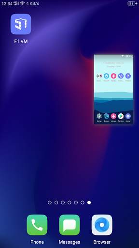 F1 VM Lite virtual android OS screenshot 1