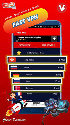 Fast VPN - Free Unlimited VPN Proxy screenshot 5