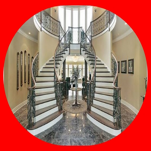 Stairs Modern Design icon