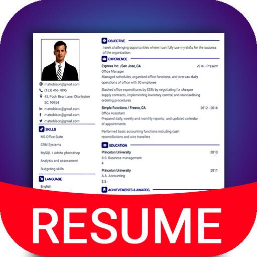 Resume Builder App, CV maker 7.7