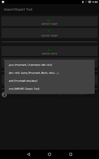 MIFARE Classic Tool 16 تصوير الشاشة