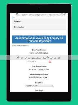 Indian Railway Enquiry screenshot 11