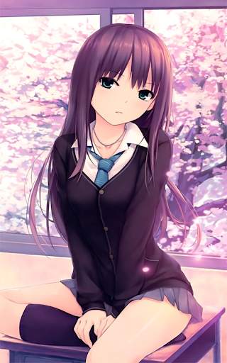 Anime Girl HD Wallpapers screenshot 4