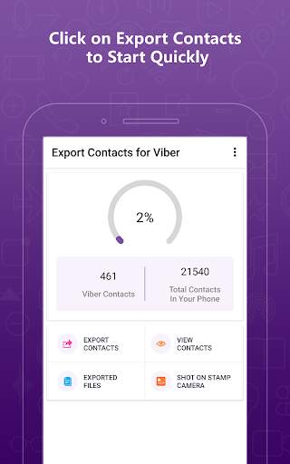 Export Contacts Of Viber : Marketing Software screenshot 5