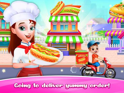 Hot dog Maker & Delivery game screenshot 2