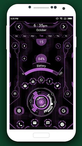 Hi-tech Innovative Launcher screenshot 10