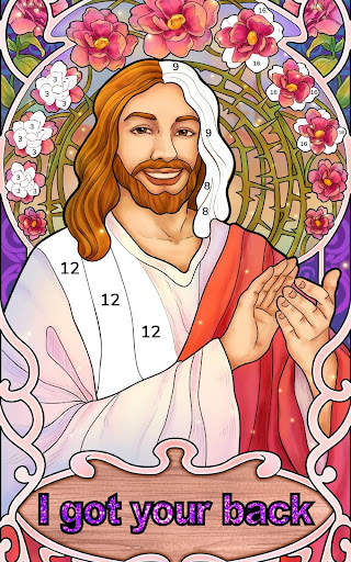 Bible Coloring Paint By Number screenshot 15