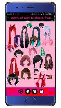 Anime Hair Wig 4 تصوير الشاشة
