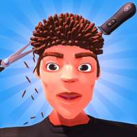 Fade King Barber Shop Game logo