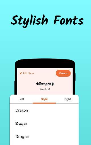 Nickname Fire: Nickfinder App screenshot 2