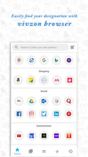 Vivzon Browser - Fast Video Downloader screenshot 2