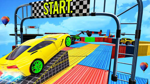 Mega Car Stunts Racing - Ramp Stunt Car Games 2020 screenshot 1
