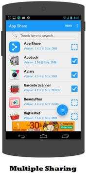 Поделиться Применение Apk скриншот 1