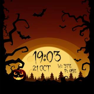 Watch Face - Halloween Spooky screenshot 28