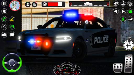 US Police Car Parking Sim 3D screenshot 4