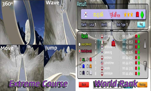 Bobsleigh eXtreme 3D Game screenshot 5