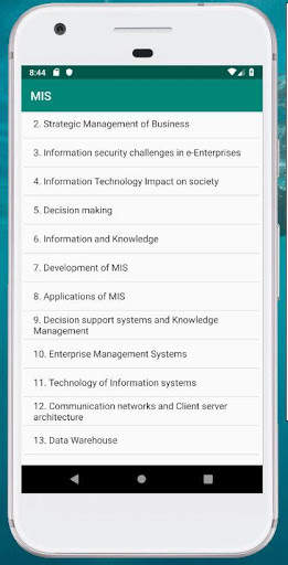 Management Information System(MIS) screenshot 2