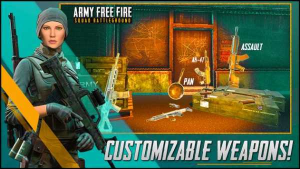 Squad Free fire Battle Royale screenshot 2