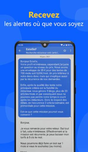 Codeur Messenger screenshot 3
